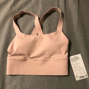 Athleta warrior long-line bra in power vita